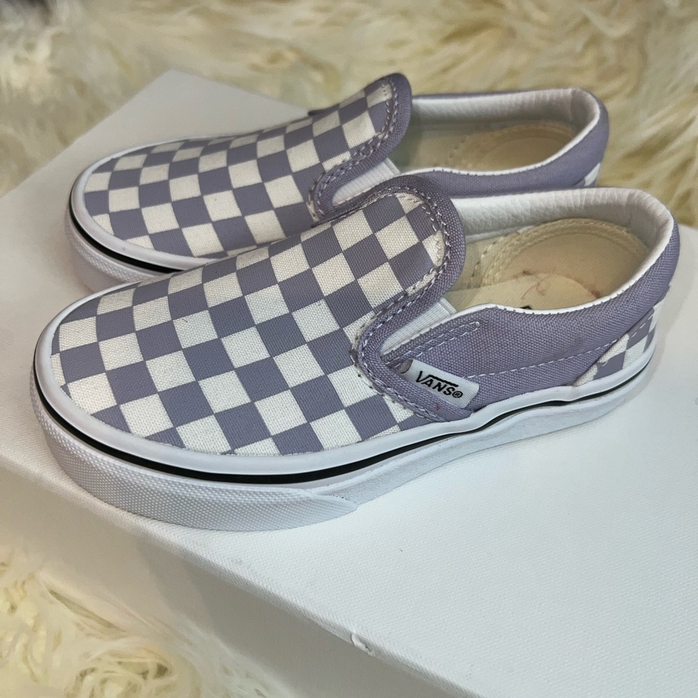 Vans Kids Classic Slip-On Checkerboard Shoe